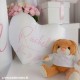 Peluche personnalisée Baby Girl lapin